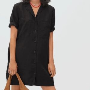 The Linen Workwear Dress - Size XS